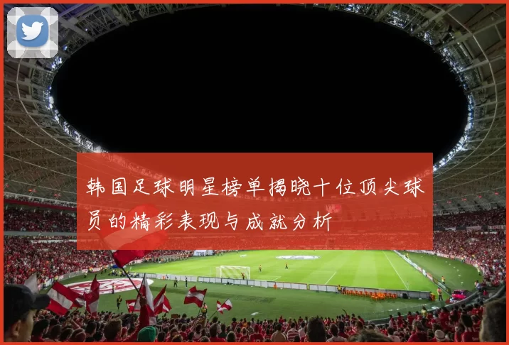 韩国足球明星榜单揭晓十位顶尖球员的精彩表现与成就分析